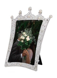 TOOARTS Handmade Decorative Photo Frame Silver 25.00x2.50x15.49cm  - Image 3