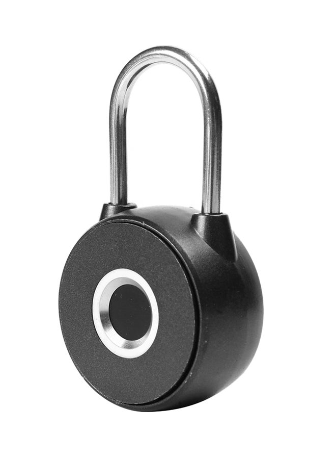 قفل ذكي مضاد للماء مع خاصية بيومترية بدون مفتاح أسود 13x4x9بوصة  - Image 1