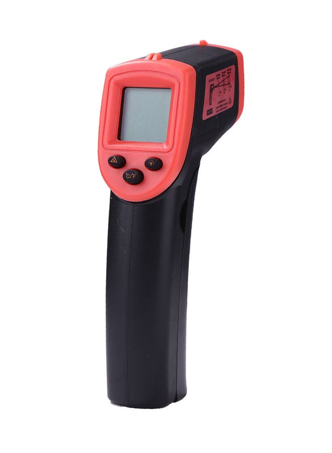 Generic Non-contact Digital Infrared Thermometer Red/Black 15x5x10cm  - Image 1
