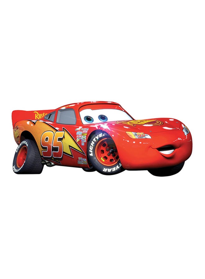 RoomMates - Disney Pixar Cars Lightning McQueen Giant Wall Decal Red - Image 1