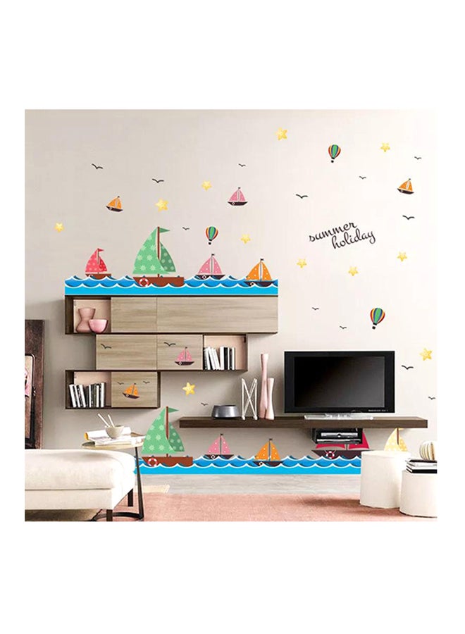 Cartoon Removable Wall Sticker Multicolour 60x40centimeter - v1578024842/N12621357A_4