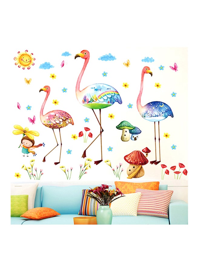 Cartoon Removable Wall Sticker Multicolour 60x40cm - v1578024844/N12621379A_1