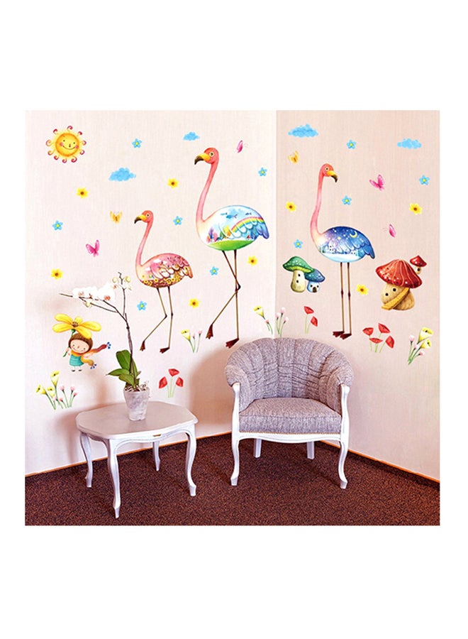 Cartoon Removable Wall Sticker Multicolour 60x40cm - v1578024844/N12621379A_4