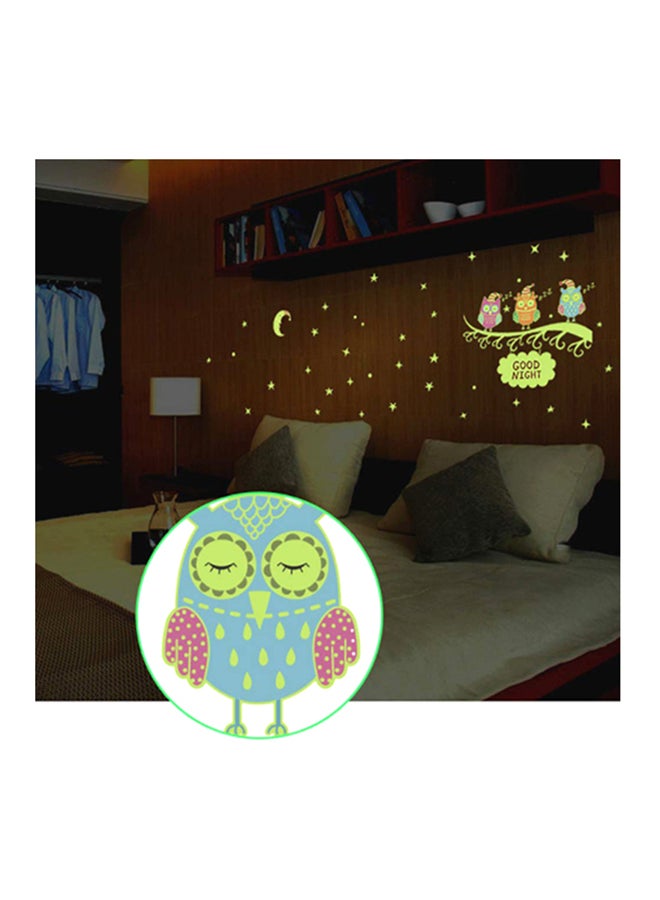 DaDa Home Cartoon Removable Wall Sticker Multicolour 60x40cm  - Image 3