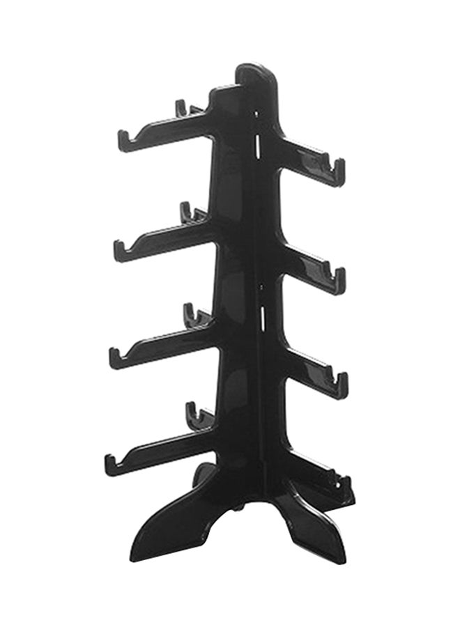 OUTAD 4 Layer Sunglasses And Eyeglass Display Stand Black  - Image 1