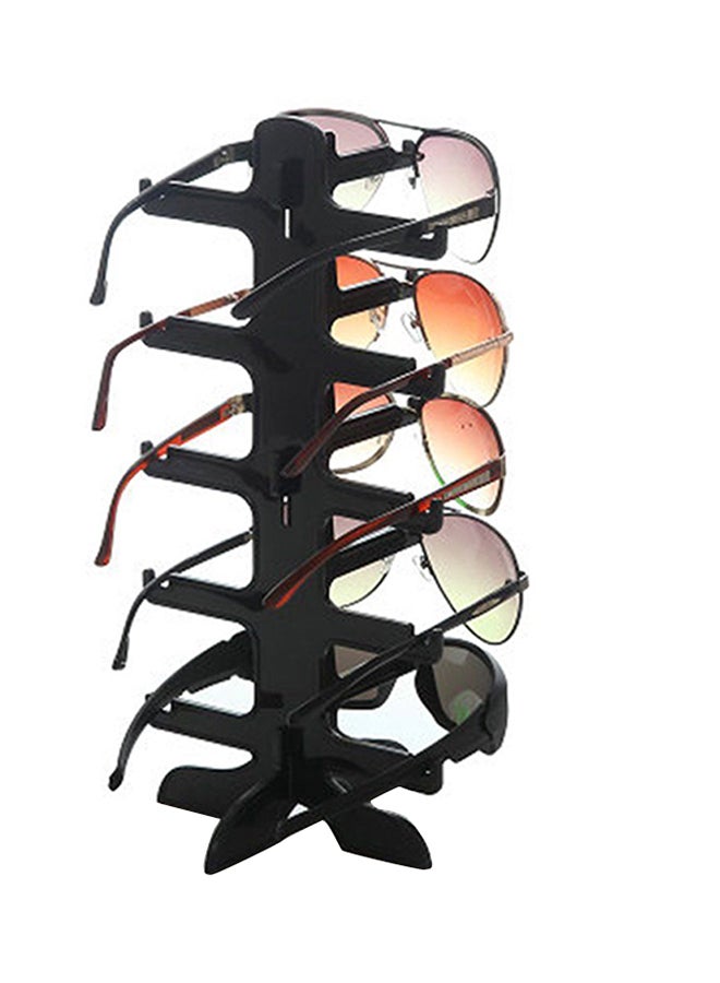 OUTAD 4 Layer Sunglasses And Eyeglass Display Stand Black  - Image 2