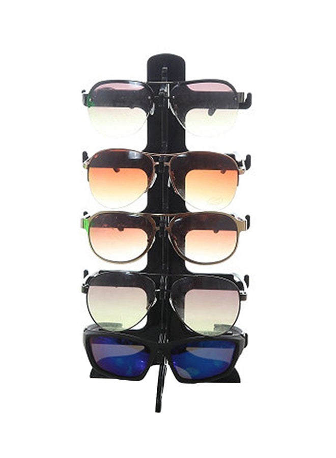 OUTAD 4 Layer Sunglasses And Eyeglass Display Stand Black  - Image 3
