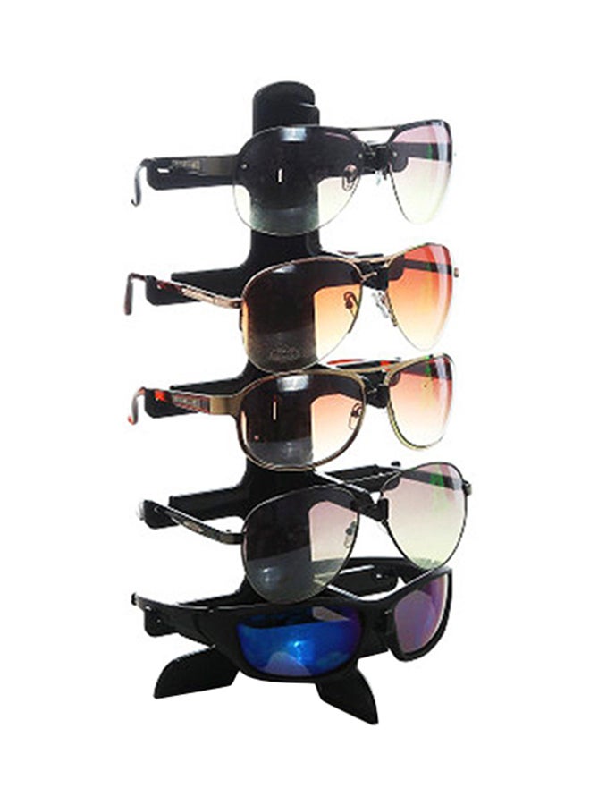 OUTAD 4 Layer Sunglasses And Eyeglass Display Stand Black  - Image 4