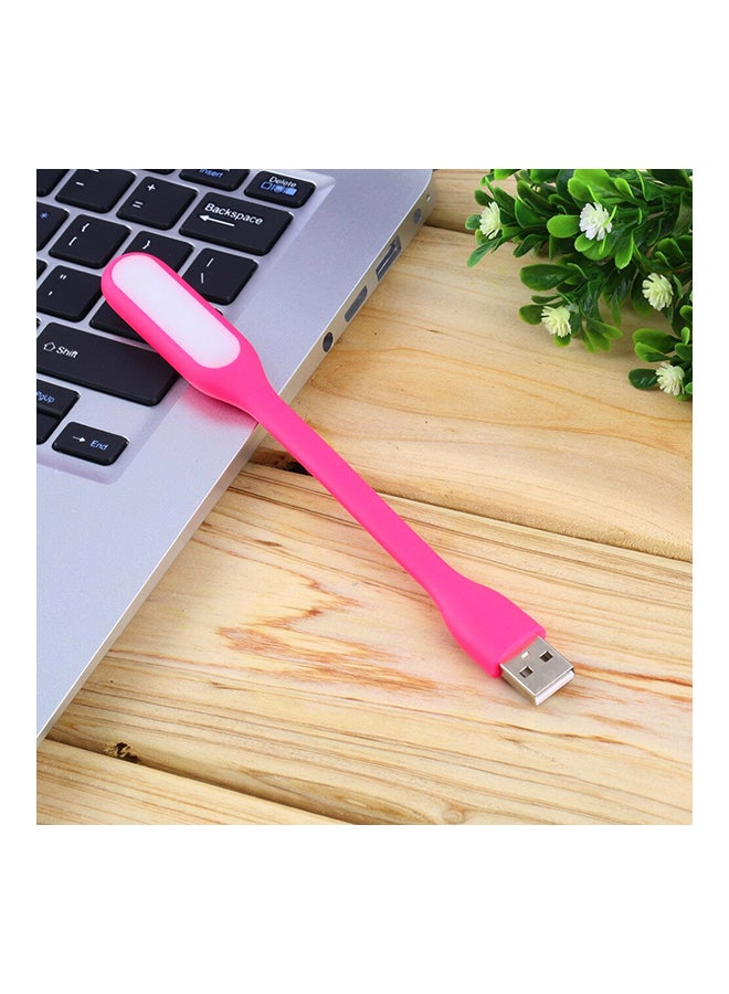 OUTAD Ultra Bright LED USB Lamp Pink - Image 2