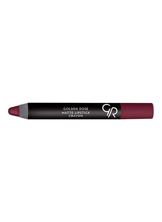 Golden Rose Matte Lipstick Crayon 19 Purple  - Image 2