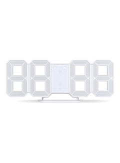 LED Digital Numbers Wall Clock Blue