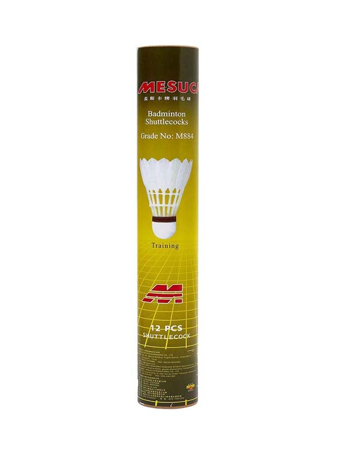 Joerex - 12-Piece Mesuca Shuttlecock Set - Image 1
