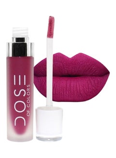 DOSE OF COLORS Matte Liquid Lipstick Berry Me 2  - Image 2