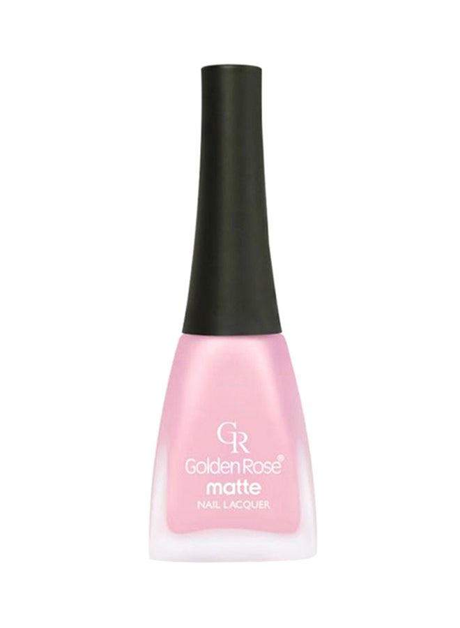 Golden Rose Matte Nail Polish Lacquer 18 Pink - Image 1