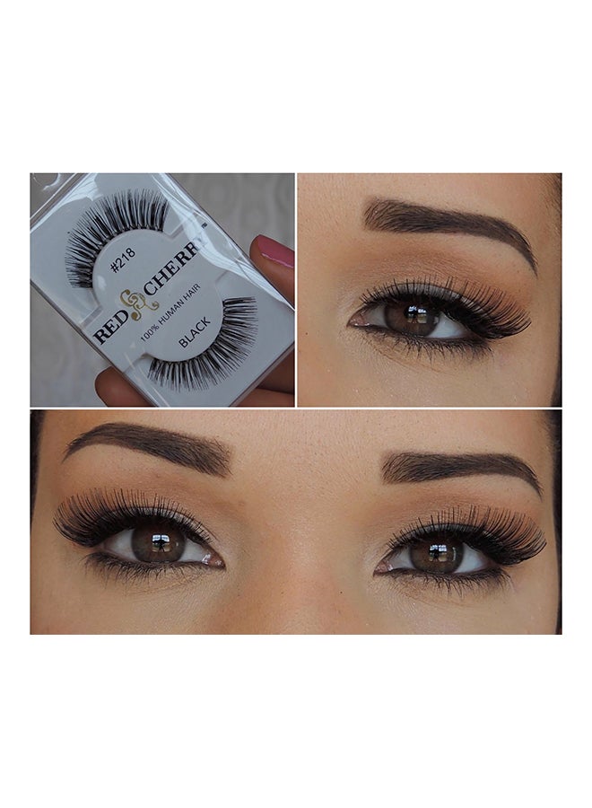 Red Cherry False Eyelashes 218 Bentley - Image 3