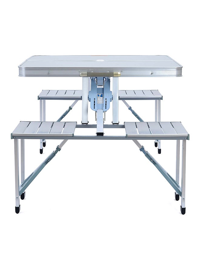 Vida Home - Picnic Table Silver - Image 1