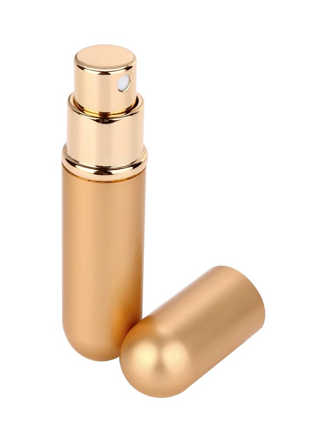 زجاجة عطر يمكن إعادة تعبئتها ذهبي/فضي  - Image 3