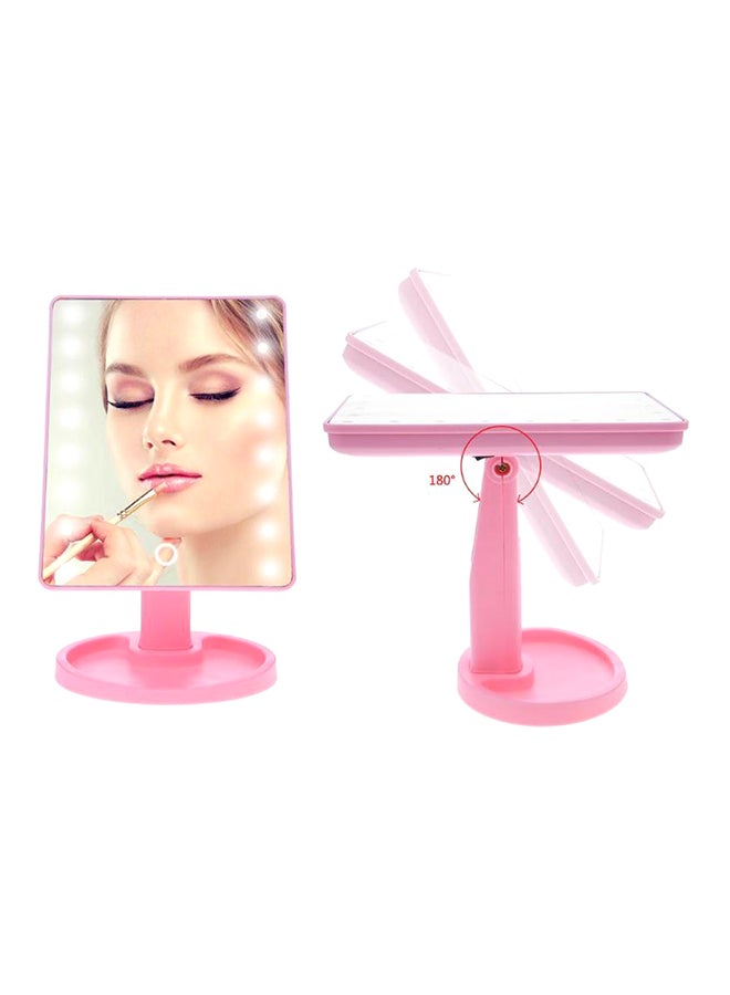 Adjustable LED Touch Screen Makeup Mirror Pink - v1578025124/N15488828A_3