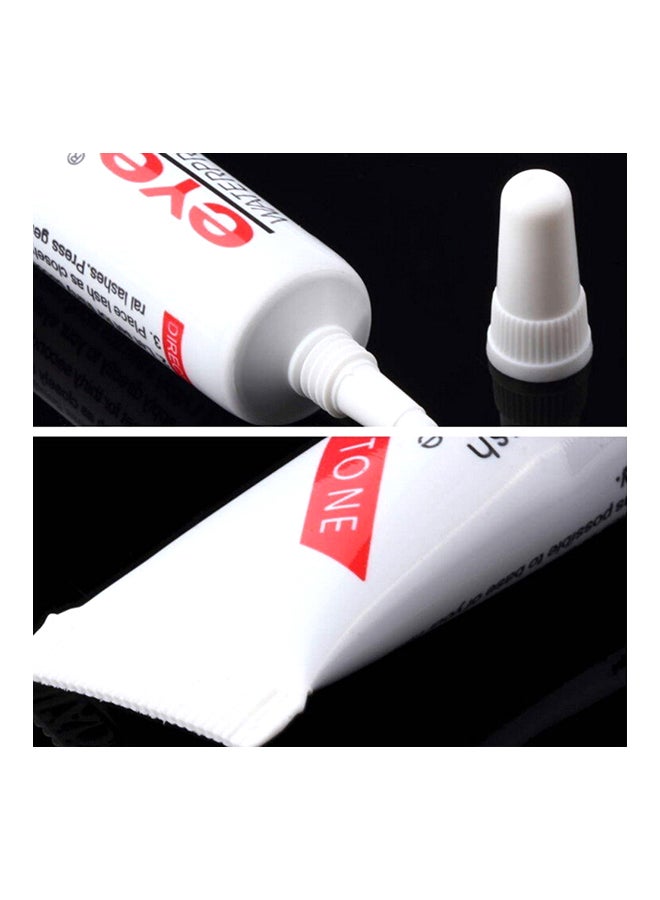 Eye Dark Tone Adhesive Eyelashes Glue Clear  - Image 3