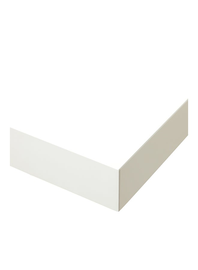 Acrylic Wall Shelf White 30x26x5centimeter - Image 2