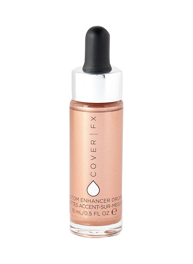 COVER FX - Custom Enhancer Highlighter Drops Rose Gold - Image 1