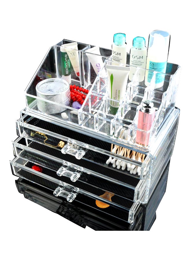 Cosmetic Storage Box Clear - Image 2