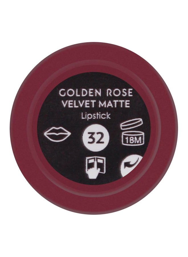 Golden Rose Velvet Matte Lipstick 32 - Image 4