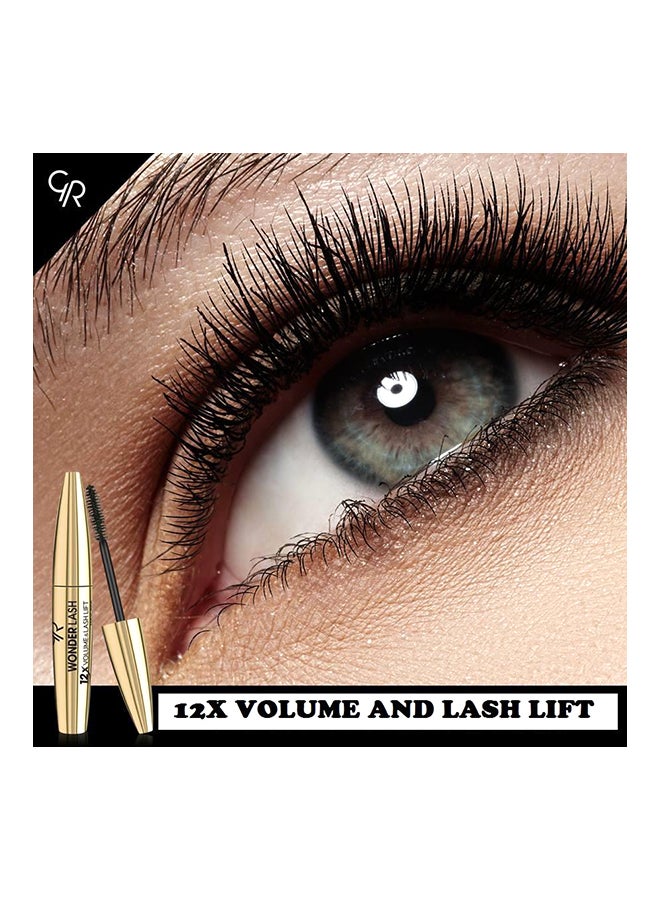 Golden Rose Wonder Lash 12X Volume And Lift Mascara With Pro-Vitamin B5 - Image 3