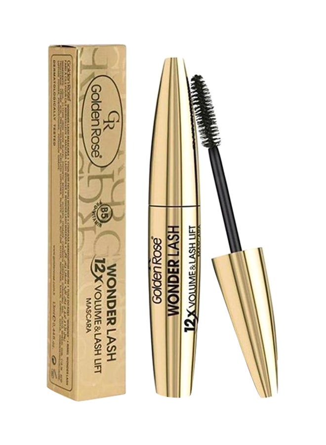 Golden Rose Wonder Lash 12X Volume And Lift Mascara With Pro-Vitamin B5 - Image 2