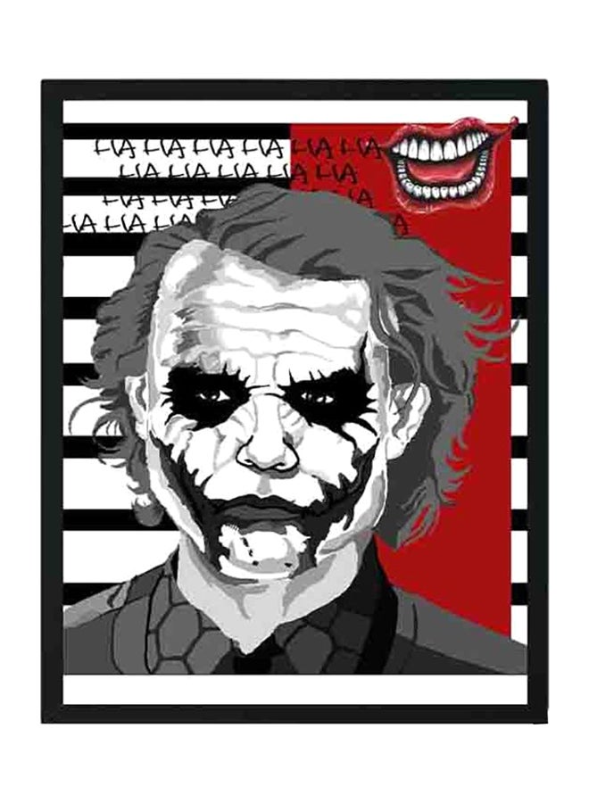 لوحة ملصق برسمة شخصية الجوكر متعدد الألوان 32x22Ø³Ù†ØªÙŠÙ…ØªØ± - Image 1