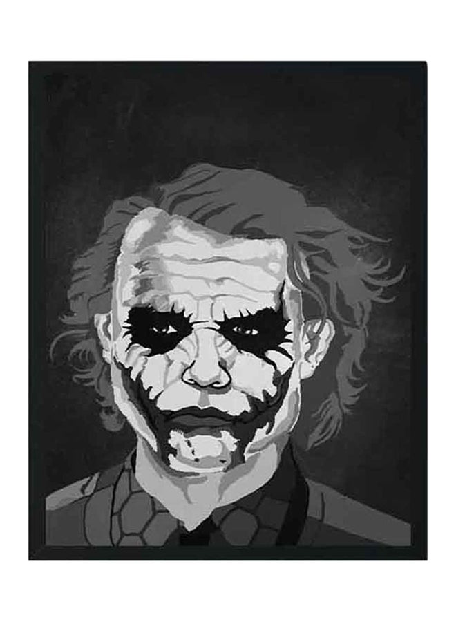 لوحة ملصق جداري بتصميم شخصية جوكر متعدد الألوان 32 X 22 X 2Ø³Ù†ØªÙŠÙ…ØªØ± - Image 1