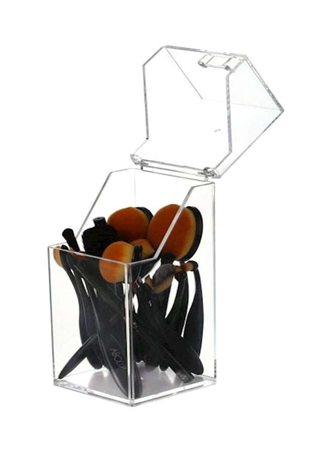 Eyebrow Pencil Storage With Lid Clear - Image 3