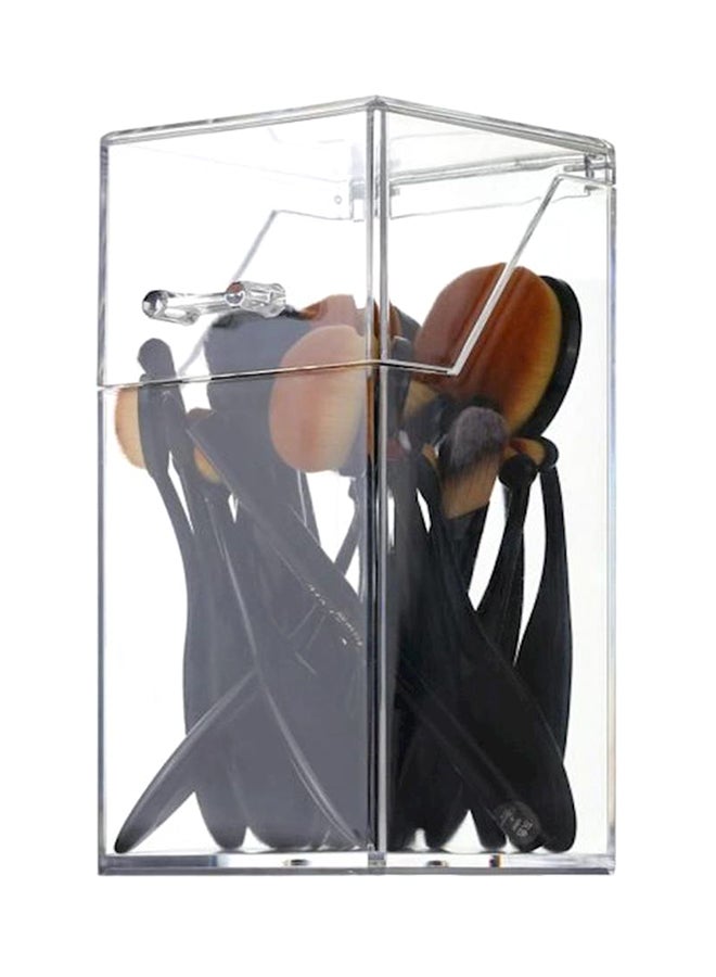 Eyebrow Pencil Storage With Lid Clear - Image 2