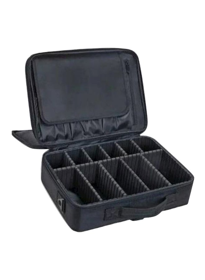 حقيبة تنظيم أدوات المكياج أسود - Image 2