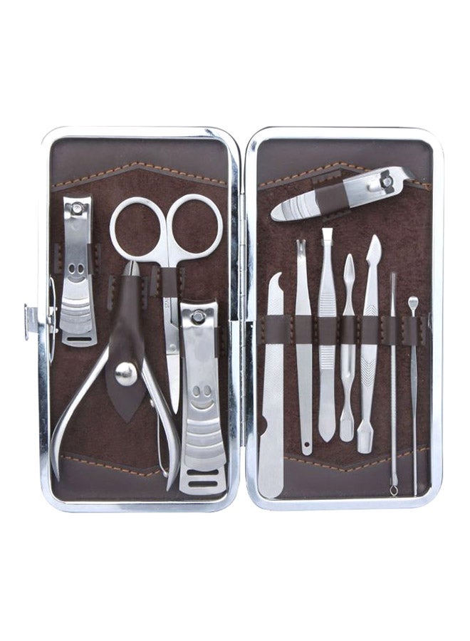 Generic Stainless Steel Nail Tweezer Set 