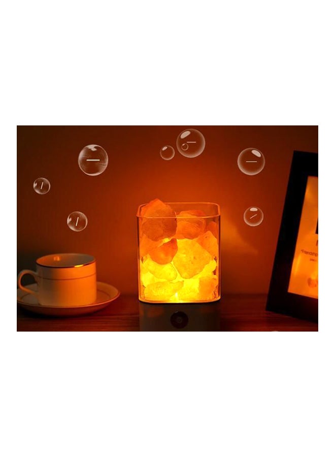 Natural Himalayan Crystal Salt Lamp White - Image 3