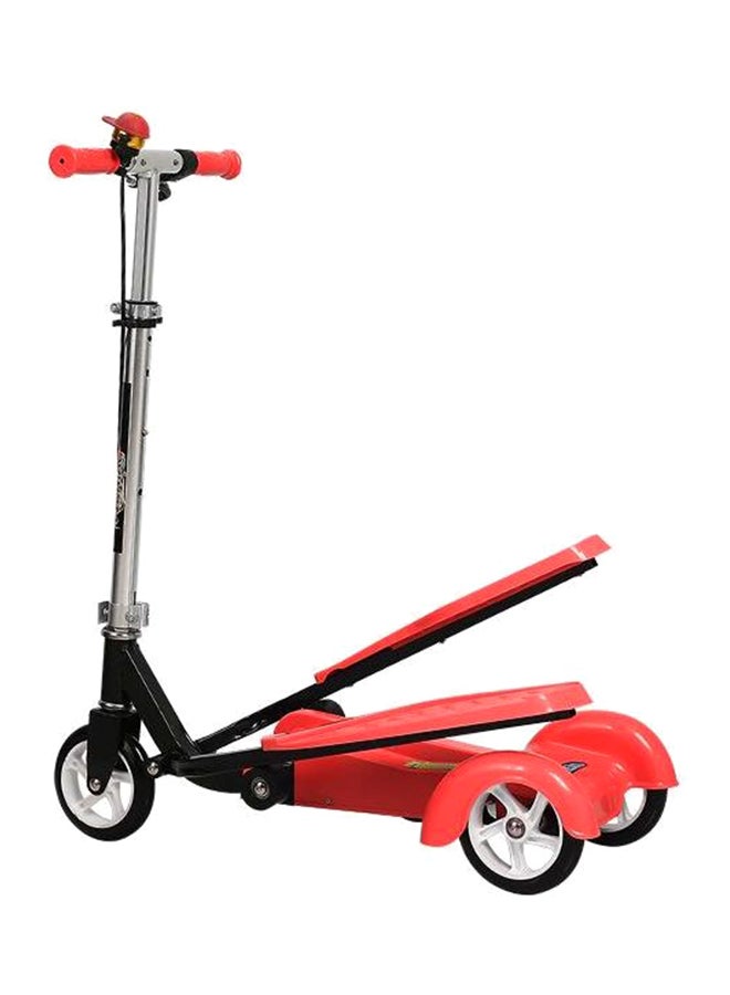 بيوينتي سكوتر ذكي مزدوج البدالات أحمر - Image 3