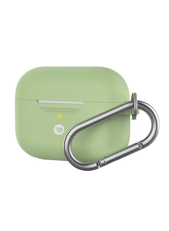 Silicone Case With Carabiner For Apple AirPods Pro Avocado Green - v1578028322/N33451231A_1