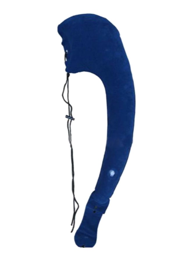 Car Sleeping Comfort Inflatable Pillow Blue 32 x 55cm  - Image 1