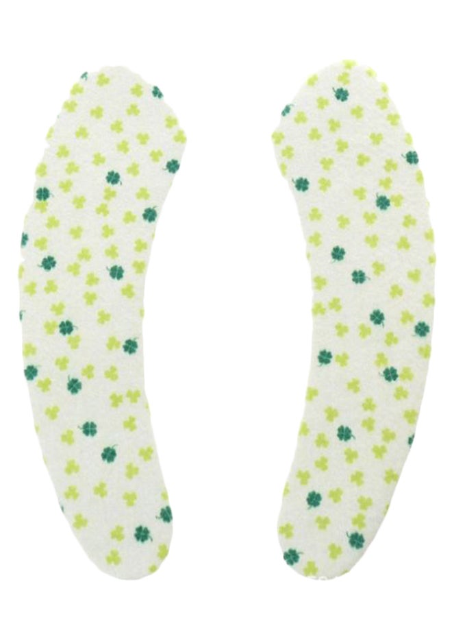 Pair Of Washable Soft Toilet Seat Cushion Pad Blue/Green/White - Image 1