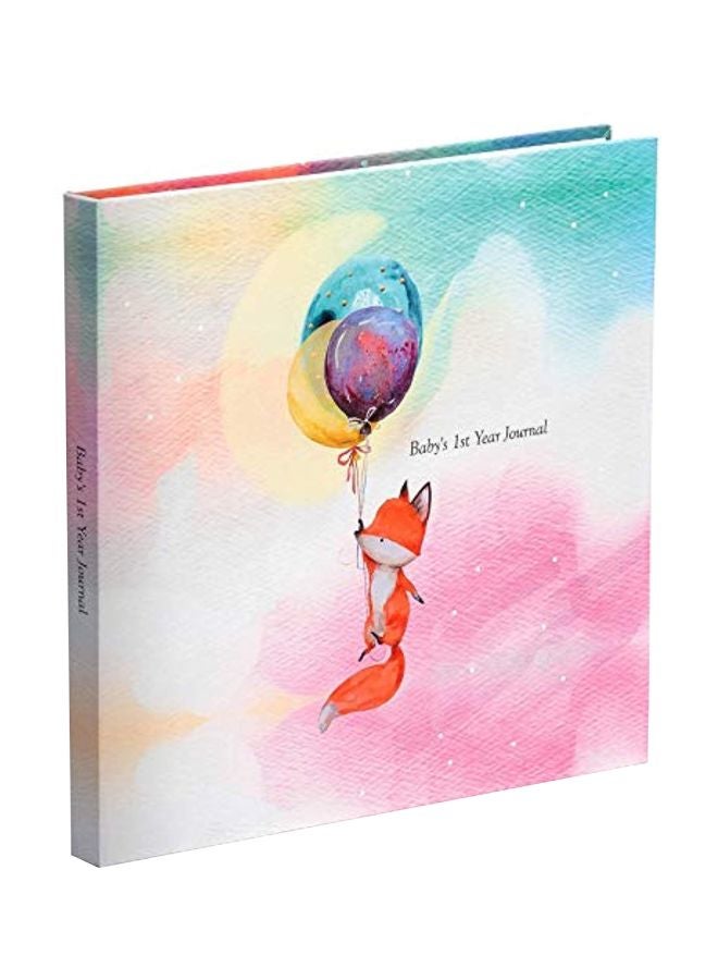 Pillow & Toast Baby Memory Book And Photo Album Multicolour 8x8inch  - Image 1