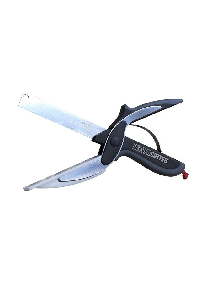 كليفر كاتر قطاعة طعام 2 في 1 أسود/فضي - Image 1