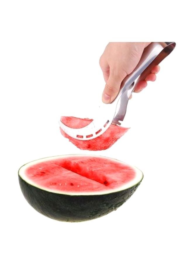 أداة قطع البطيخ من الإستانلس إستيل فضي - Image 2