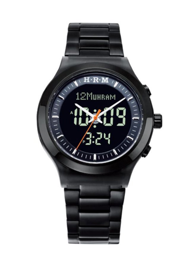 Men's Stainless Steel Analog/Digital Wrist Watch HA-6106BB - Image 1