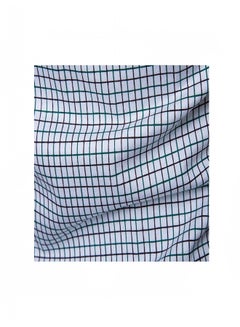 Generic Collared Neck Short Sleeve Shirt Blue  - Image 4
