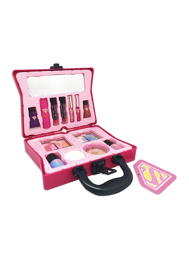 SUPERGIRL 16-Piece Mini Beauty Suitcase-21984B  - Image 1