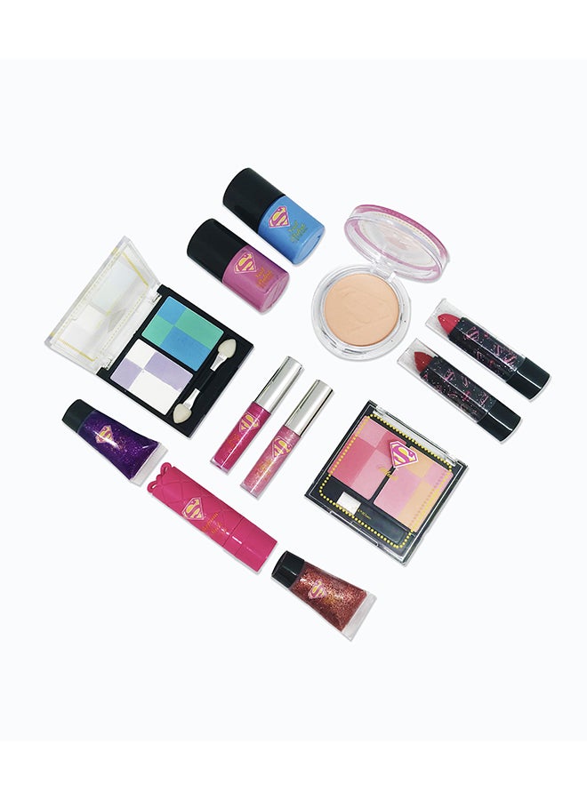 SUPERGIRL 16-Piece Mini Beauty Suitcase-21984B  - Image 2