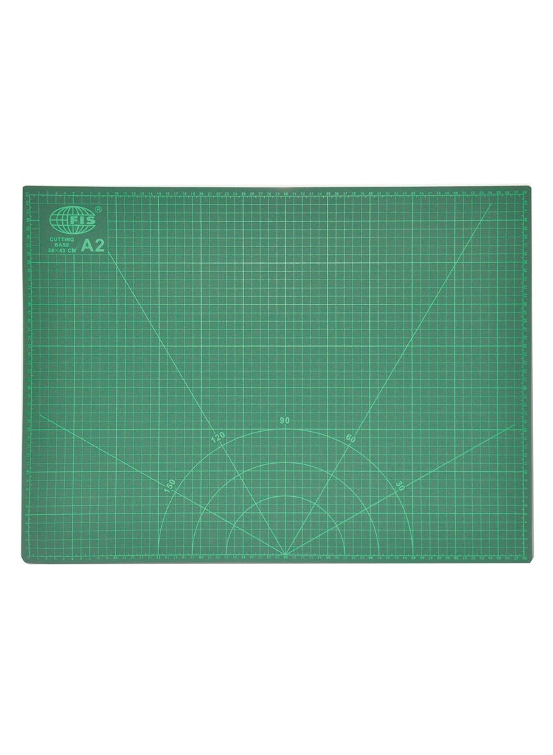 FIS A2 Size Cutting Mat Green
