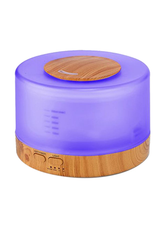 Essential Oil Diffuser Aromatherapy With Remote Control Multicolour 500ml - Image 1