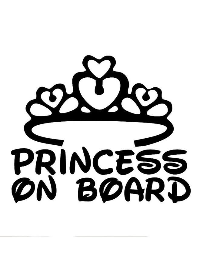 Princess On Board Car Body Styling Sticker